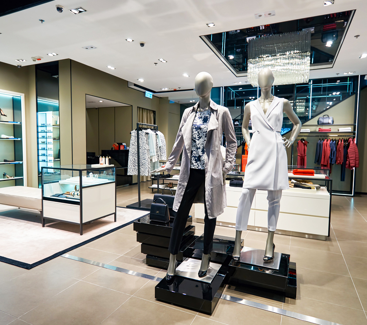 Indoor Retail Showroom Lighting